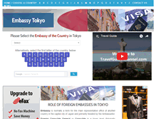 Tablet Screenshot of embassytokyo.com